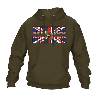 Patriotic Hoodie Witness My Britness