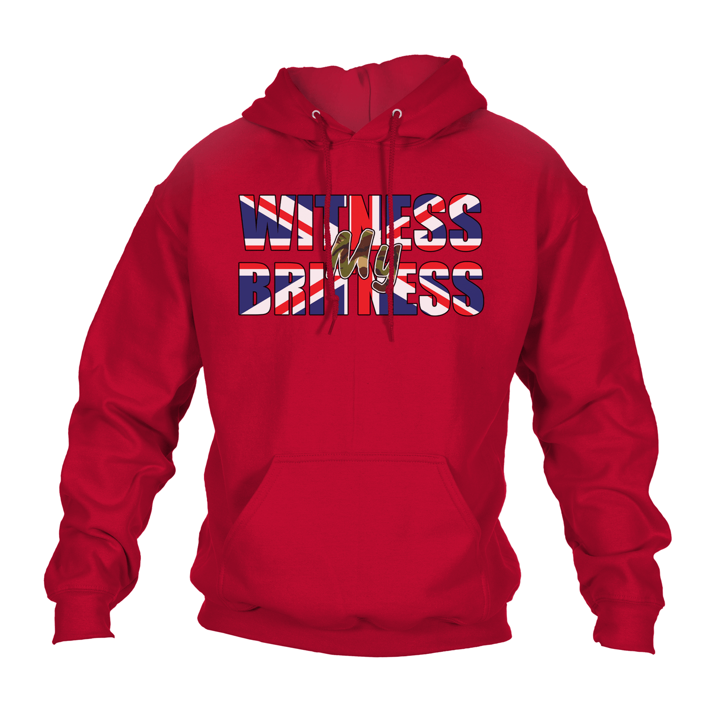 Patriotic Hoodie Witness My Britness