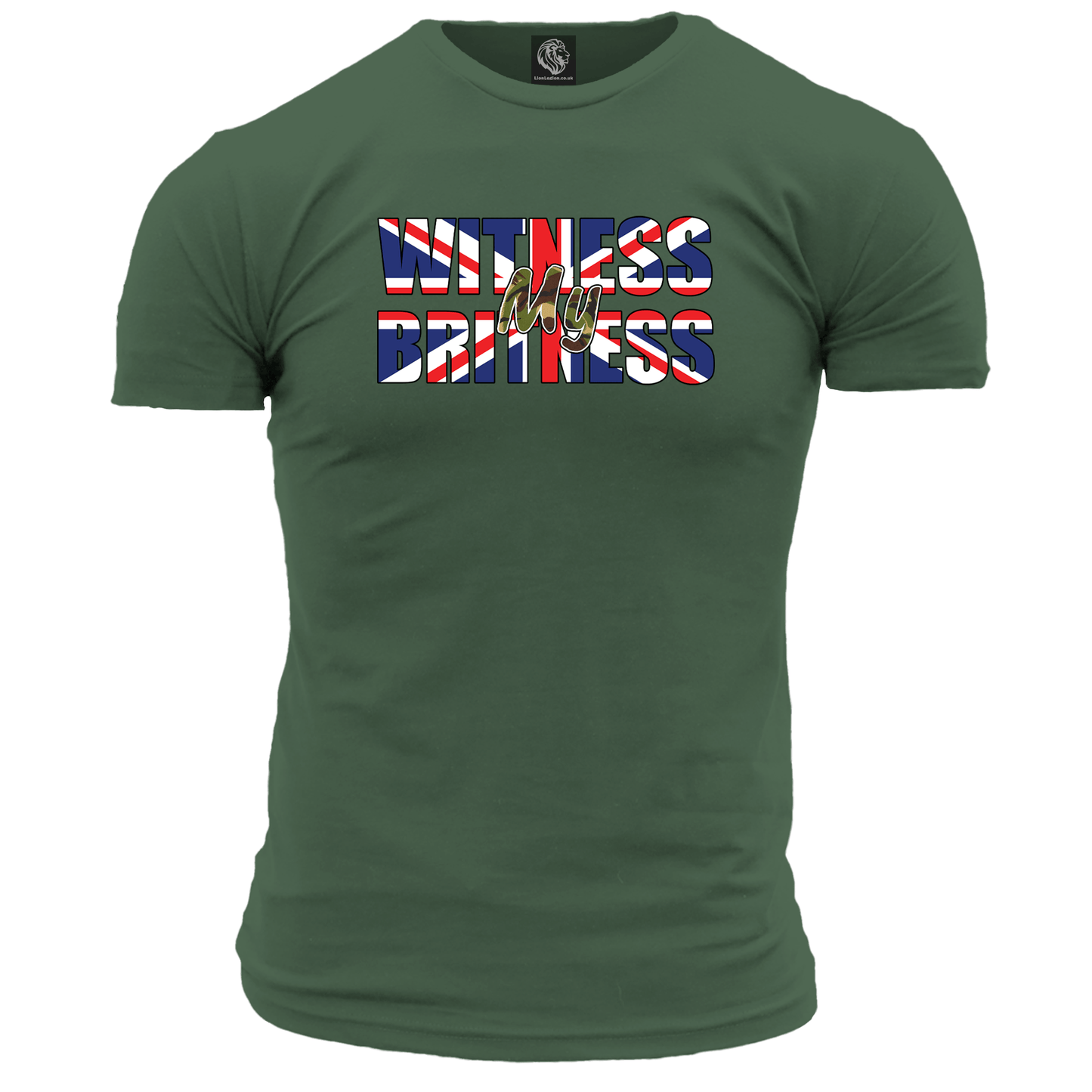 Patriotic T Shirt Witness My Britness