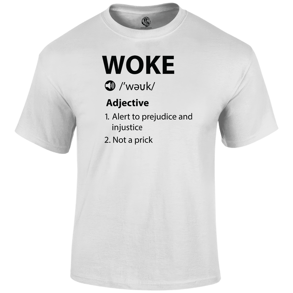 Woke Definition T Shirt by Lion Legion 