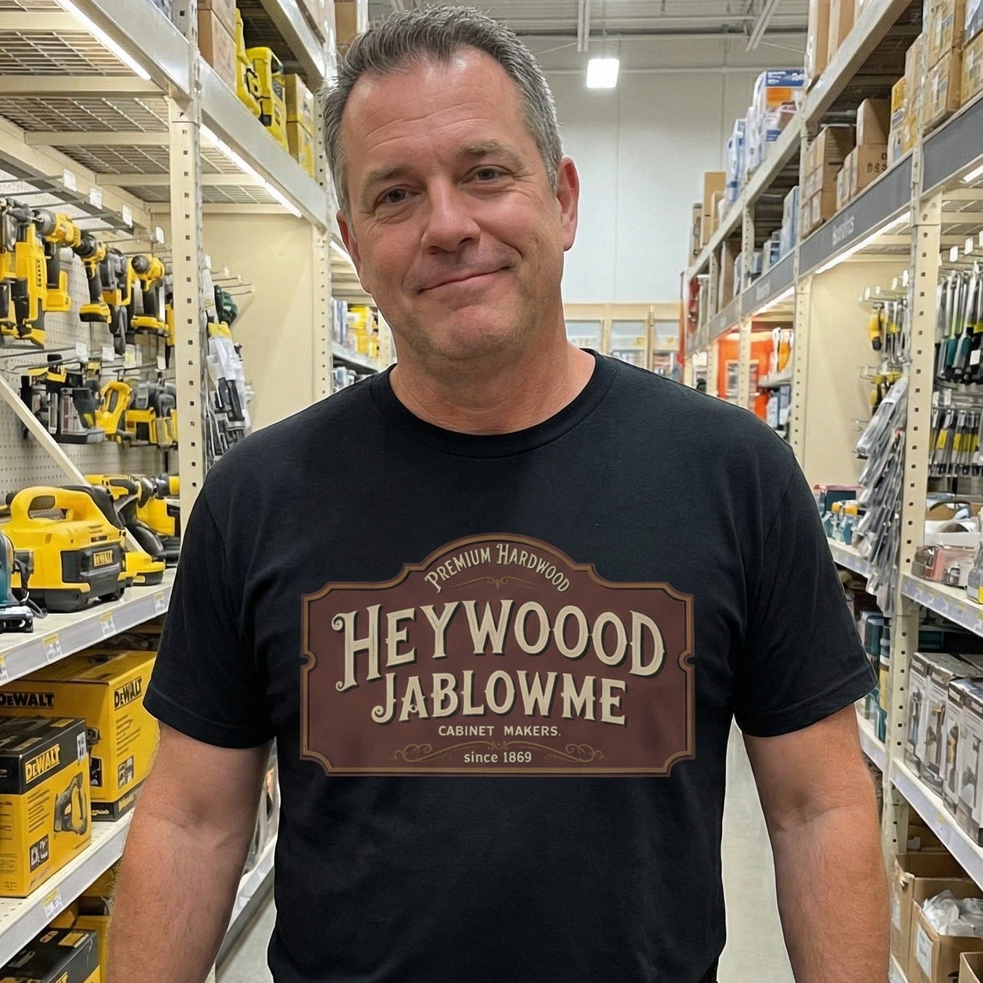 Hardwood Workshop Funny T Shirt by Lion Legion 