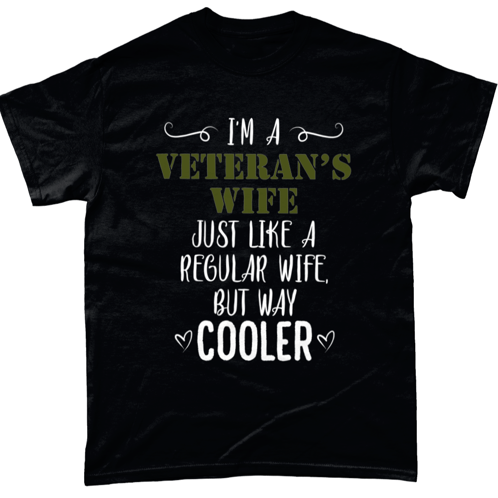 I'm A Veteran's Wife T Shirt