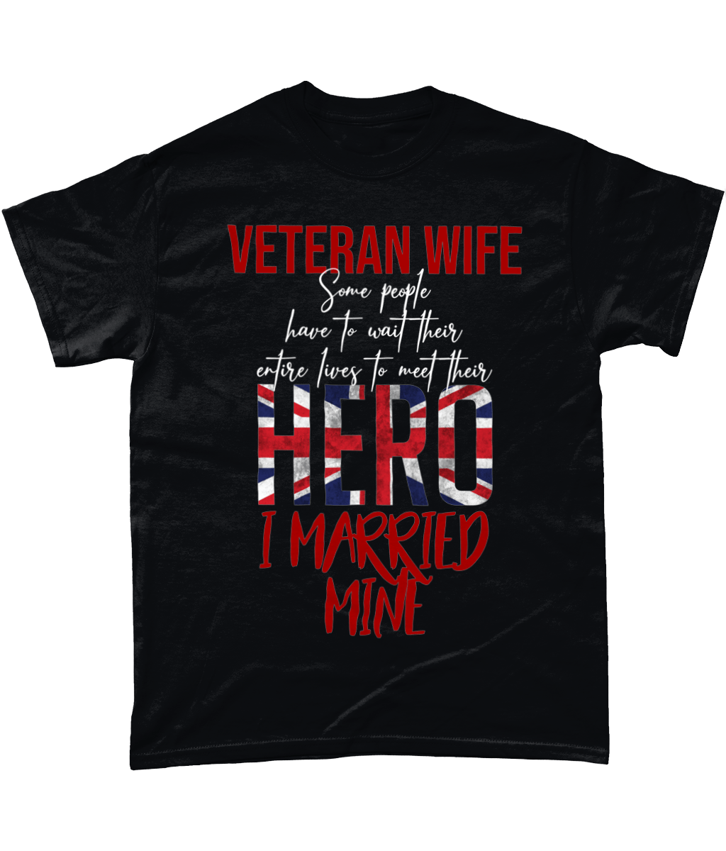 I Married My Hero T Shirt