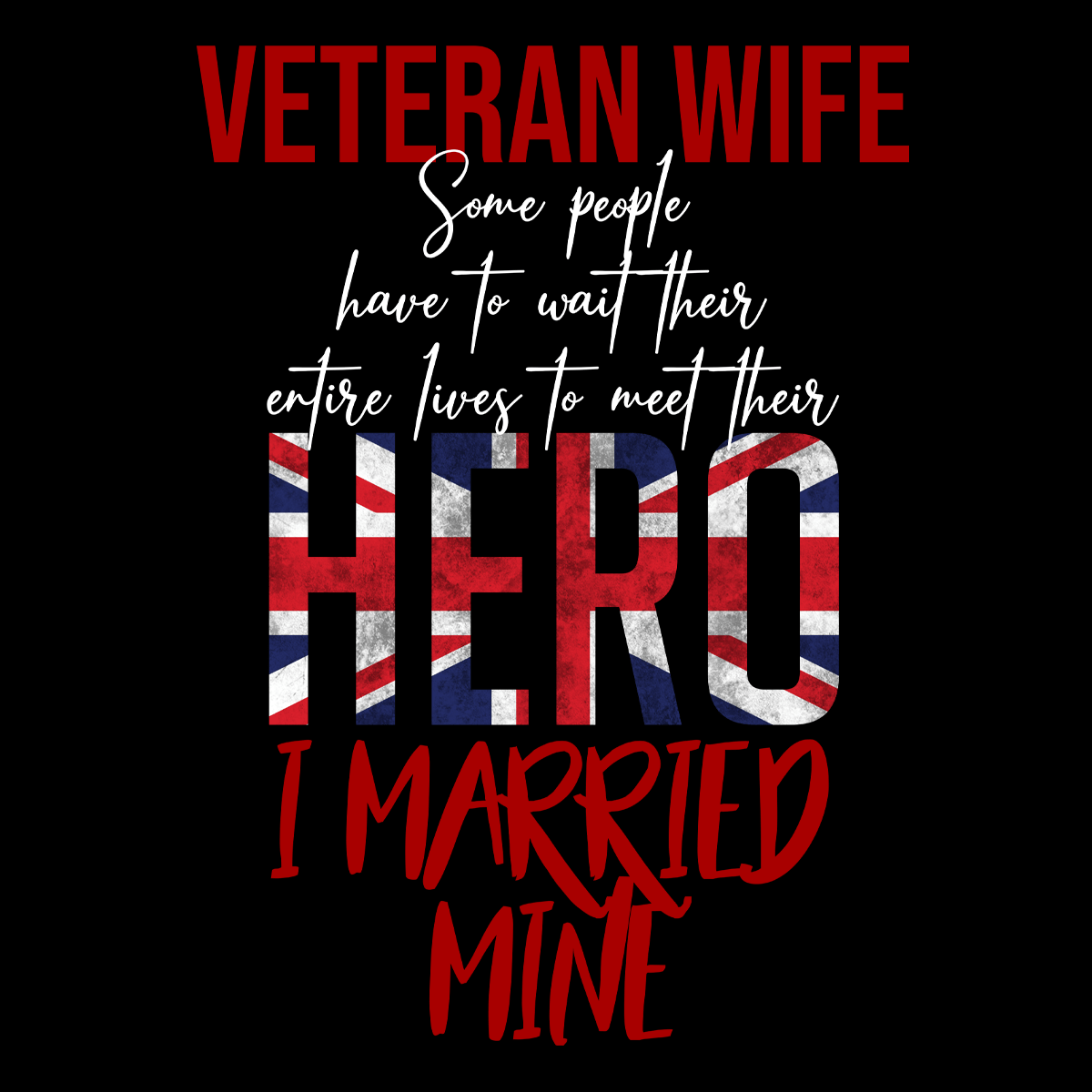 I Married My Hero T Shirt