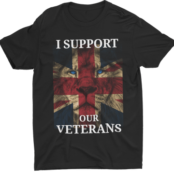 I Support Our Veterans Unisex T Shirt