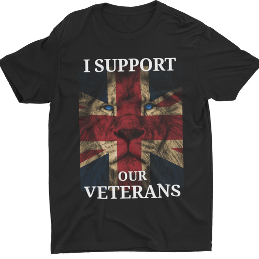 I Support Our Veterans Unisex T Shirt