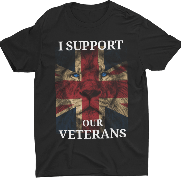 I Support Our Veterans Unisex T Shirt