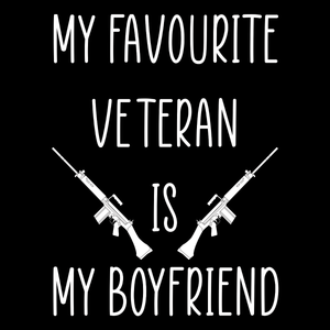 My Favourite Veteran Is My Boyfriend T Shirt