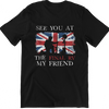 Black / Small See You At The Final RV Unisex T Shirt