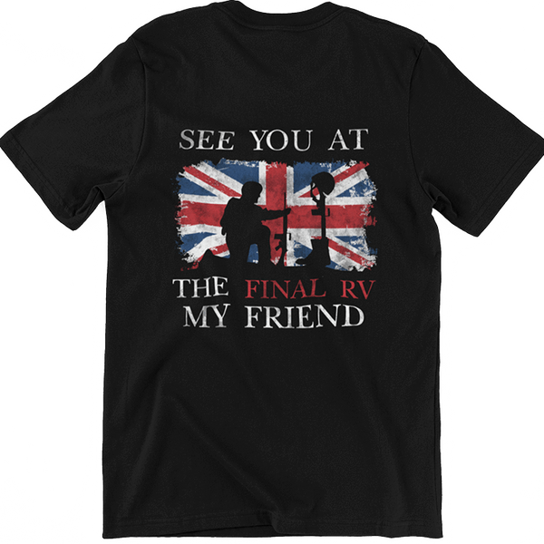 Black / Small See You At The Final RV Unisex T Shirt