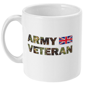 Ceramic / White Army Veteran Mug (DPM)