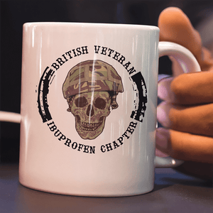 Ceramic / White Ibuprofen Veteran Mug
