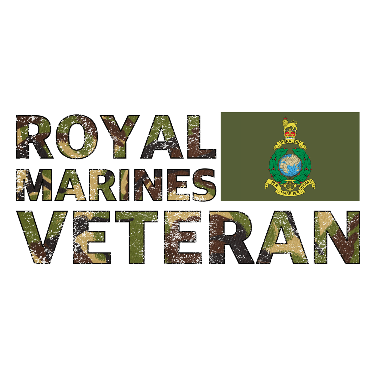 Ceramic / White RM Veteran Mug (DPM)