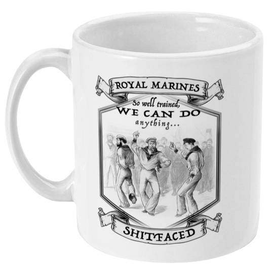 Royal Marine Dancing Team Jumbo Mug