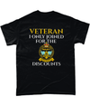 Black / Small NAAFI Discounts T Shirt