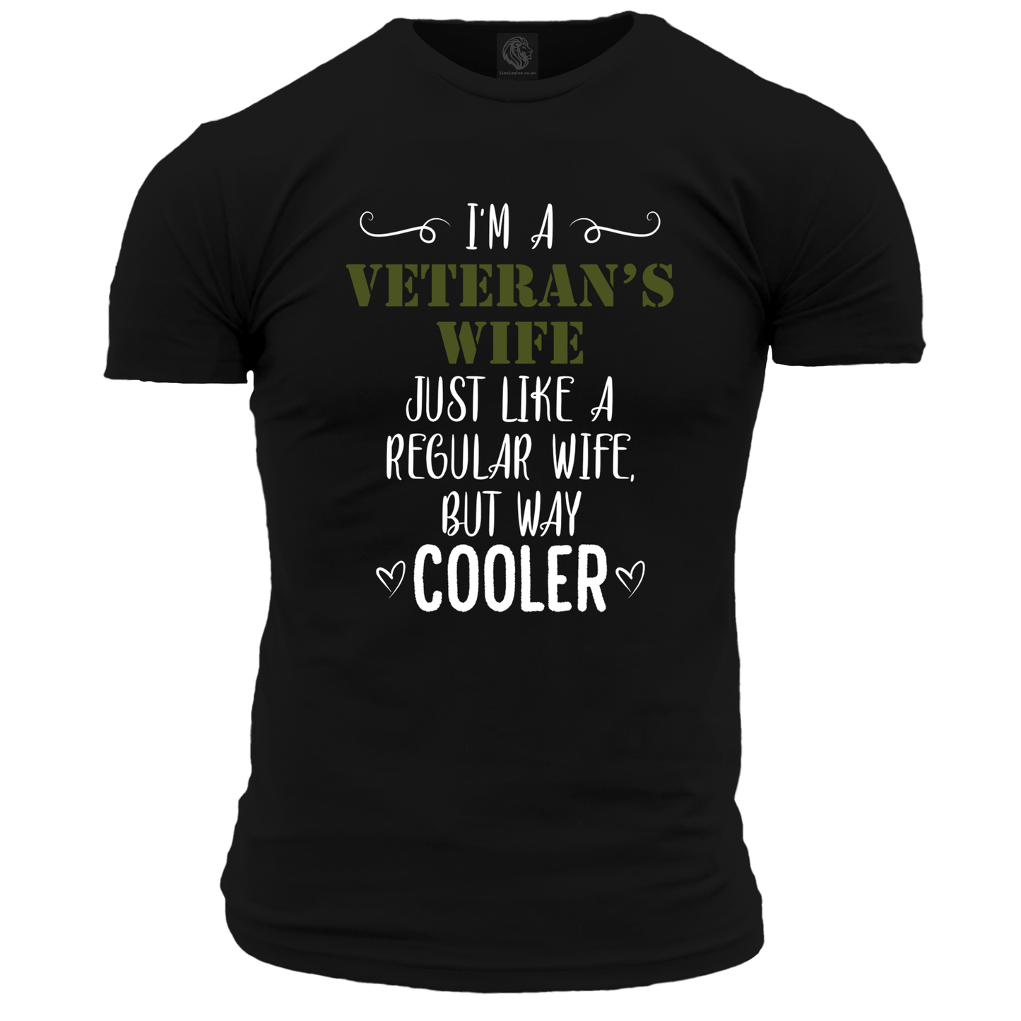 I'm A Veteran's Wife T Shirt