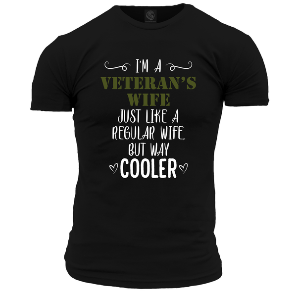 I'm A Veteran's Wife T Shirt